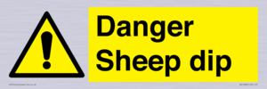 Danger Sheep dip